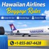 Hawaiian Airlines Baggage Rules