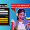 Kheloyar Login & Registration Guide (No Mistakes, No Delays)