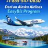 Call +1-855-547-0830 | Deal on Alaska Airlines EasyBiz Program