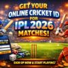 Get Your Online Cricket ID for IPL 2026 Matches