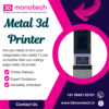 Industrial Metal 3D Printer by 3D Monotech — Book Demo