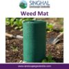 Weed Mat Supporting Soil Moisture Retention