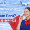 ¿Cómo hablar con alguien en Latam Perú?