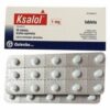 How does Ksalol compare to other anxiety medications?