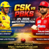 CSK vs PBKS IPL 2026 Match Prediction & Strategy