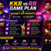 KKR vs RR Game Plan & Dafabet App Insights 2026