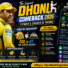 Dhoni Comeback 2026: Fitness & Cricket ID Trends