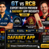 GT vs RCB Expert Match Preview & Dafabet App Insights 2026
