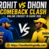 Rohit vs Dhoni Comeback Clash & Online Cricket ID Guide 2026