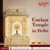 Corian Temple in Delhi for Modern Spiritual Interiors