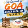 Call +91-9090-4848-50 Get Discounts on Goa Beach Vacation Packages