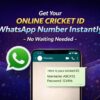 Get Your Online Cricket ID WhatsApp Number Instantly