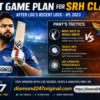Pant Game Plan for SRH Clash After Loss 2026
