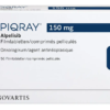 Treatment of breast cancer with Piqray 150mg Tablet
