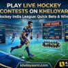 Play Live Hockey Contests on Kheloyar