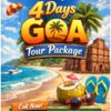Call +91 9090-4848-50 Save Big on 4 Days Goa Tour Package Now
