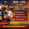 Virat Kohli Plan vs CSK 5 April 2026
