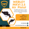 Buy Premium WEBLEY 2.5″  Air Pistol | Aman Air Gun ₹80,000
