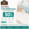 Buy Baby Crib Mattresses – Safe & Soft for Newborns | 50% off